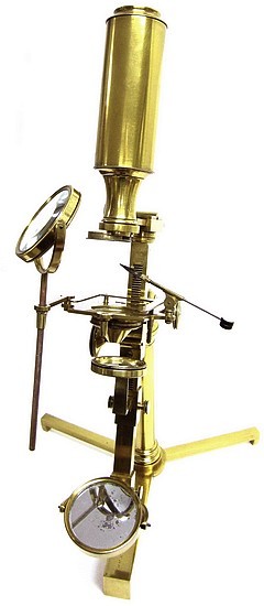  Gilbert & Sons, London, Jones Most Improved model microscope, c. 1815 