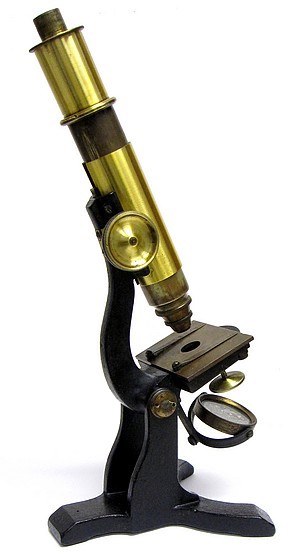 J. & W. Grunow, New Haven Conn. (attributed). The Educational Model Microscope. c. 1860