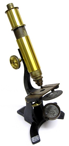 J. & W. Grunow, New Haven Conn. (attributed). The Educational Model Microscope. c. 1860