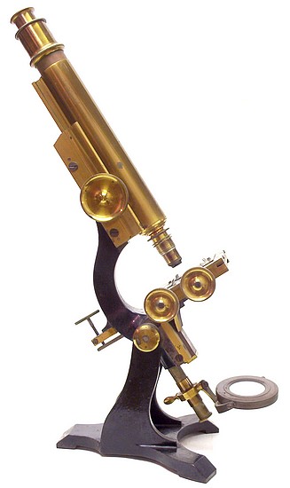 J. & W. Grunow, New Haven Ct, No. 196. The Student's Larger Microscope, c. 1855