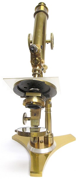 microscope J. Grunow, New York No. 965