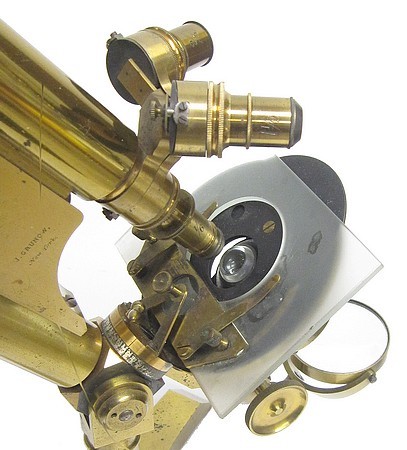J. Grunow, New York No. 976 microscope