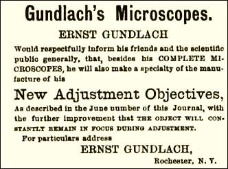 Gundlach 1878 advertisment