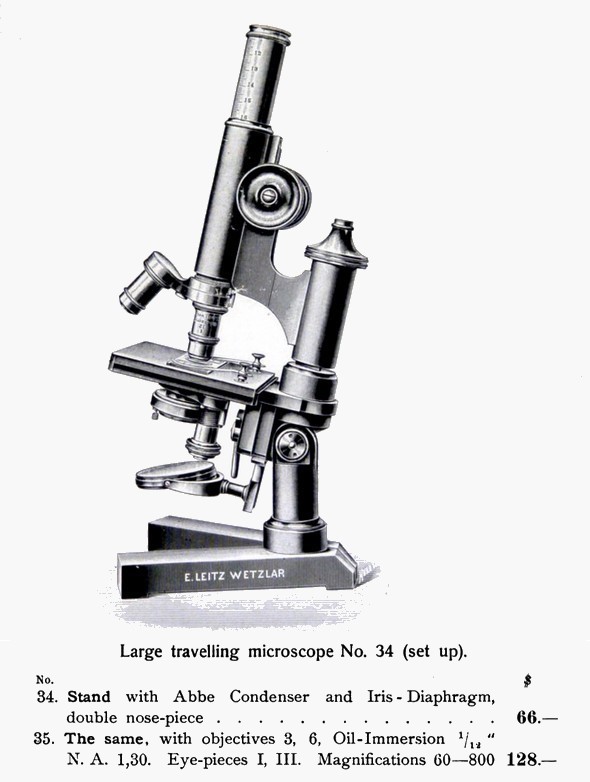 Leitz Reise-microscope