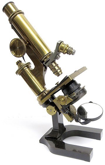 E. Leitz, Wetzlar, No. 7521. Microscope Stand 1a, c. 1885