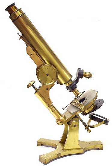 T. H. McAllister, N. Y. The Professional Model Microscope c. 1878