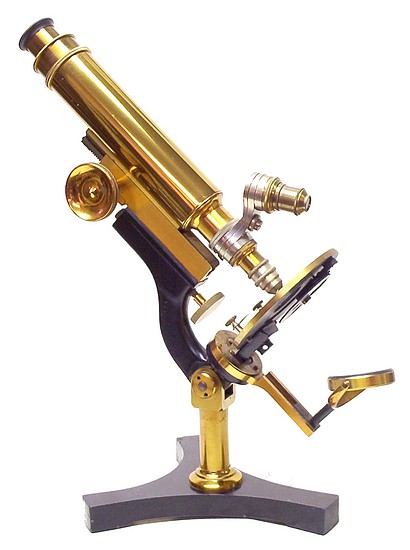 James W. Queen & Co., Phila., # 1853. The Acme No. 4 Model Microscope