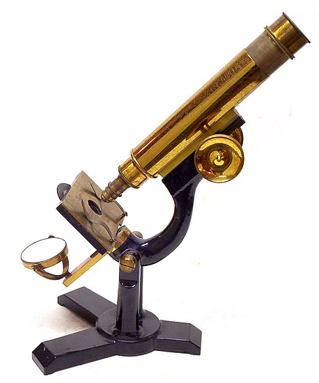 Queen & Co., Phila., # 2215. The Acme No. 5 Model Microscope. c. 1893