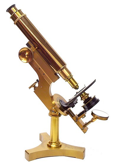 James W. Queen & Co., Phila., # 788. The Acme No. 3 Model Microscope. c. 1890