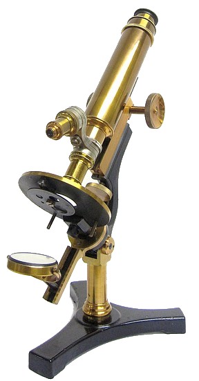 James W. Queen & Co., Phila., # 736. The Acme No. 4 Model Microscope