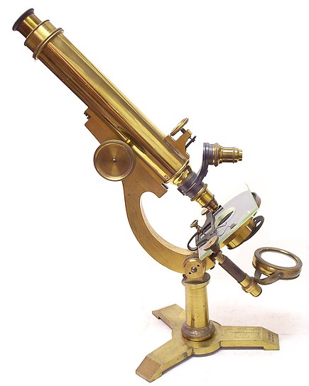  James W. Queen Co., Philadelphia and New York, #222. The Student's microscope, c. 1880