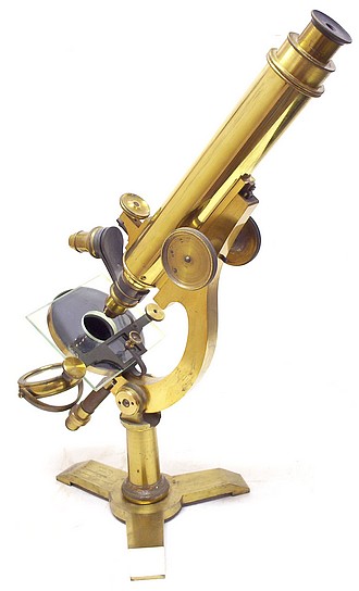  James W. Queen Co., Philadelphia and New York, #222. The Student's microscope, c. 1880