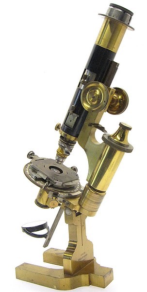 R. Fuess, Berlin - Steglitz, #1550. Model IIIa petrological microscope