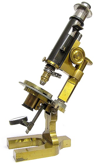 R. Fuess, Berlin - Steglitz, No. 420. Model No. III petrological microscope, c.1893