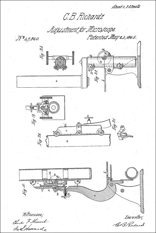 Richards patent 47860 