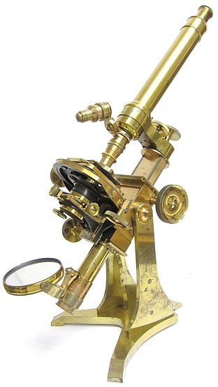Ross London, 3750. First-Class No.1 Monocular Microscope, c. 1873
