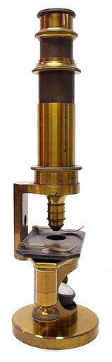 Schiek in Berlin, No. 965. Small drum microscope. c. 1859
