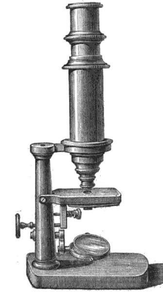 Schieck microscope engraving 