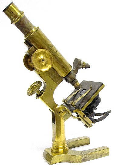 L. Schrauer, Maker, N. Y.. Second Prize Microscope Awarded to Joseph E. McKenzie, M.D., 1892