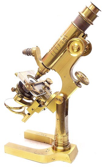 L. Schrauer, Maker, New York. Prize Microscope Awarded to Frank Caudkins Bunn, M.D., 1889