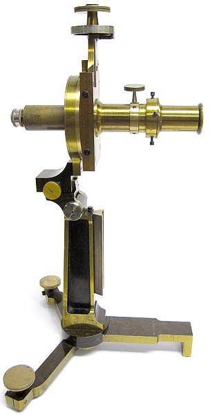 Société Genevoise pour la Construction d'Instruments de Physique, Geneve. Metrological microscope (measuring microscope), c. 1900