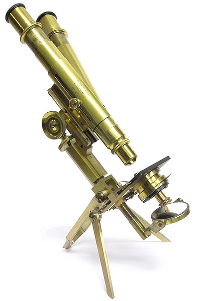 J. Swift & Son, No. 260. Portable Clinical and Field Binocular Microscope