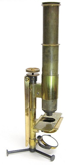 James Swift & Son, University St. London. Blankley's Small Pocket Microscope - The Seaside Microscope, c. 1879