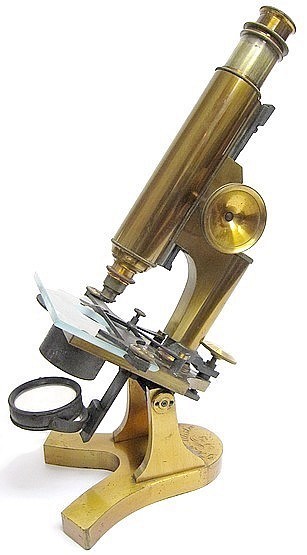 H McAllister Physicians microscope