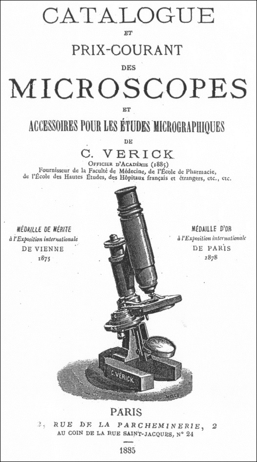 verick continental microscope ad