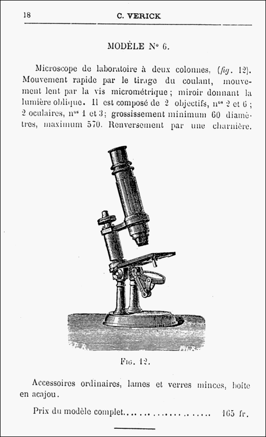 Verick Microscope No.6