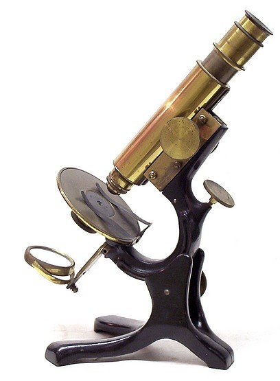 George Wale. The New Working Microscope, c. 1880