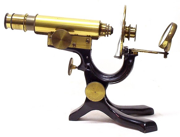 George Wale. The New Working Microscope, c. 1880