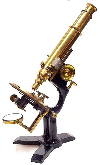 Bausch & Lomb Optical Co. #4541. -The Williams Petrological- microscope, c.1888