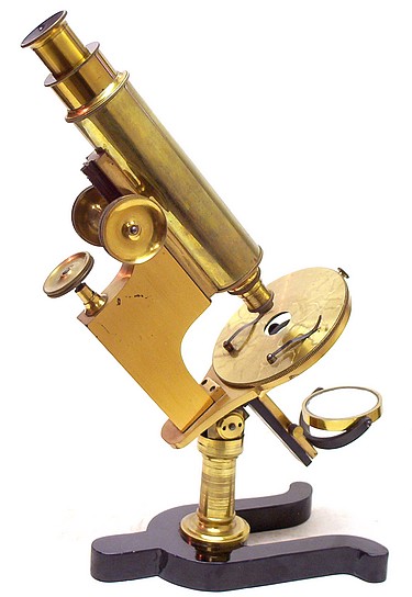 Yawman & Erbe (unsigned). Monocular microscope, c. 1880