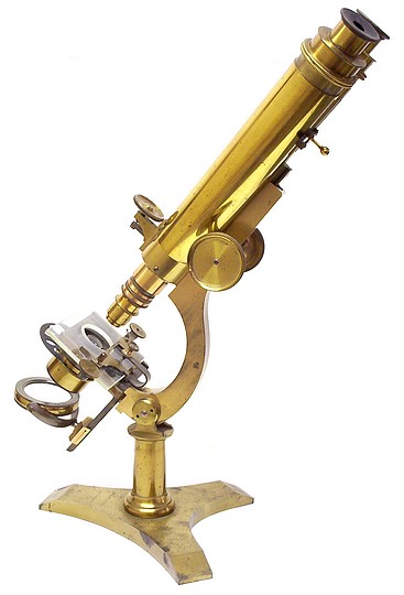 J. Zentmayer, Philadelphia. No. 723. United State Army Hospital Binocular Microscope, before 1876