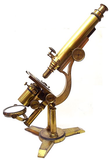 Made by Jos. Zentmayer, Philad No. 14.. The Grand American model microscope, c. 1860