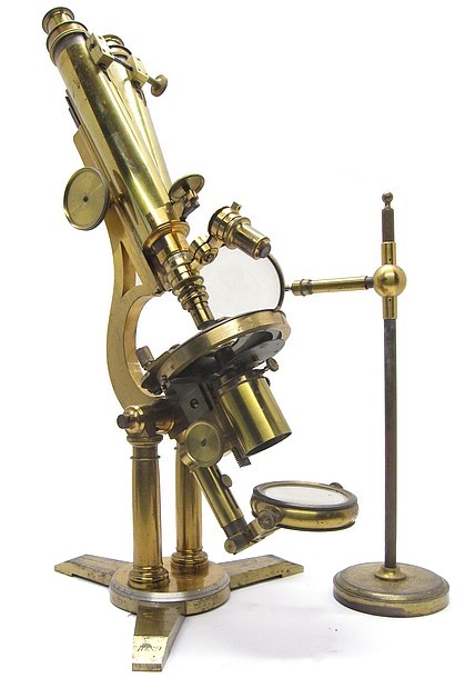 Zentmayer Grand American microscope binocular