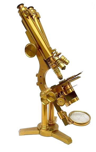 Smith, Beck & Beck, 31 Cornhill, London, #3623. The Large Best model binocular microscope  