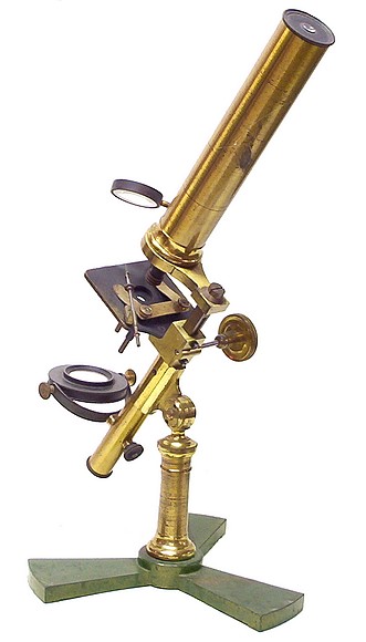 Microscope made by Charles Chevalier, c. 1855