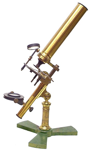 Microscope made by Charles Chevalier, c. 1855