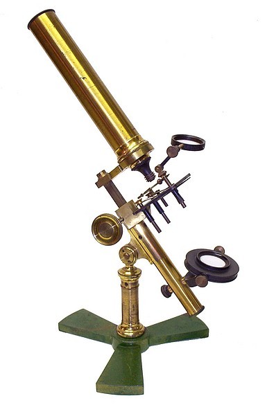 Microscope made by Charles Chevalier, c. 1855