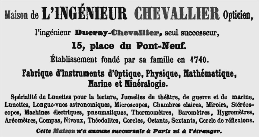 chevallier add 1860