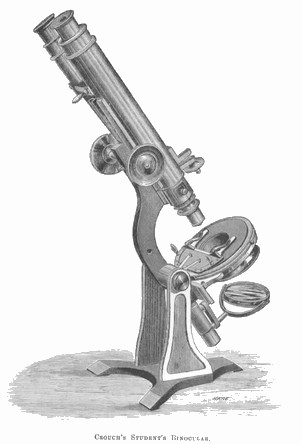 Crouch Student Binocular Microscope.