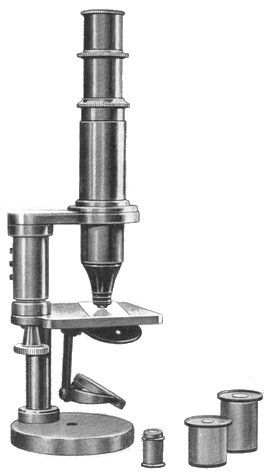 early Zeiss microscope. Stand II