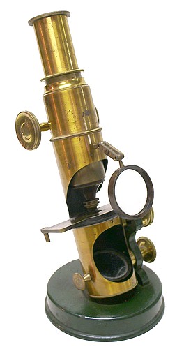 Inclining drum Microscope, French c.1850
