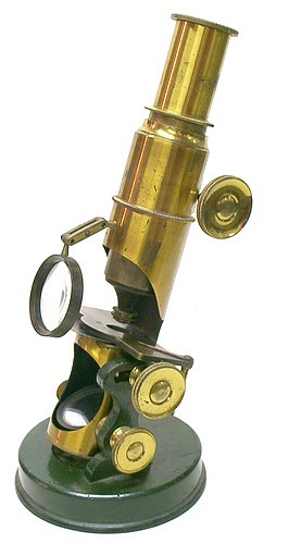 Inclining drum Microscope, French c.1850