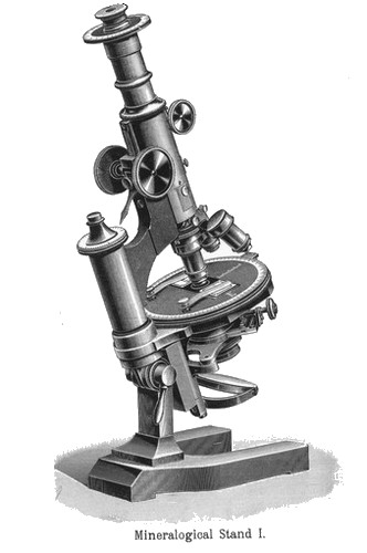  E. Leitz Wetzlar No.25280. Mineralogical (Petrological) Stand I. c.1892 
