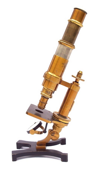Nachet 17 rue St. Severin, Paris. Nachet Portable Traveling Microscope c. 1880