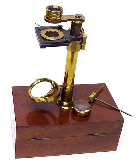 Botanical-Entomological Microscope. The School Microscope