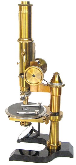 Seibert in Wetzlar No. 8984. Petrological (Polarizing, Mineral) Microscope, c. 1898